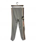 GUCCIグッチ）の古着「タイガーワッペンスウェットパンツ」｜グレー