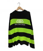 BALENCIAGAバレンシアガ）の古着「ボーダーニット」