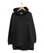 BALENCIAGAバレンシアガ）の古着「スモールロゴパーカー」｜ブラック
