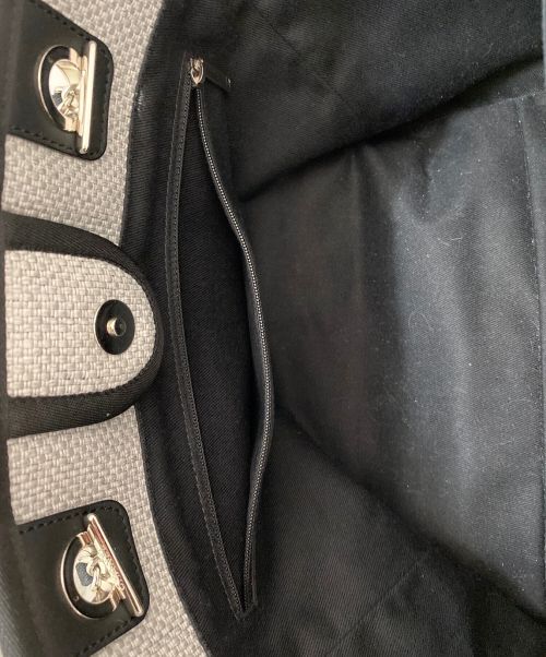 CHANEL（シャネル）CHANEL (シャネル) ドーヴィルMM  ライトグレー サイズ:MMの古着・服飾アイテム