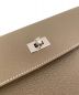 HERMES (エルメス) ケリーウォレット エトゥープ サイズ:-：248000円