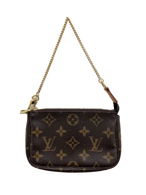 LOUIS VUITTON（ルイ ヴィトン）LOUIS VUITTON (ルイ ヴィトン) ミニポシェットアクセソワール ブラウン サイズ:-の古着・服飾アイテム