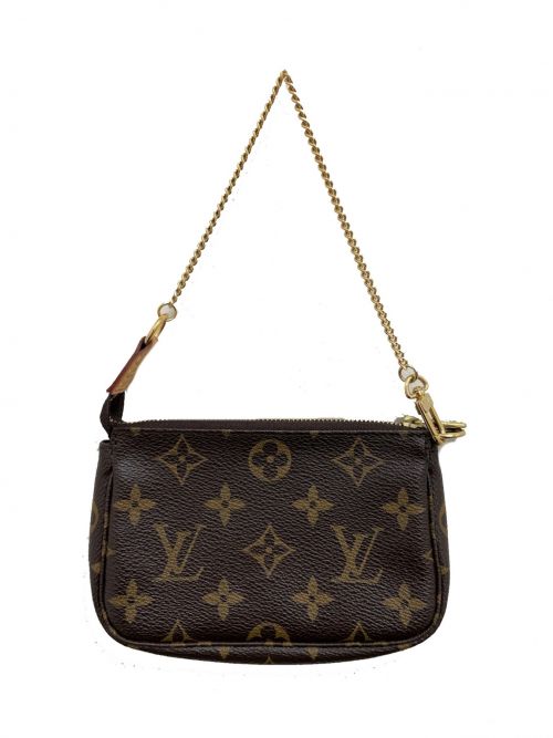 LOUIS VUITTON（ルイ ヴィトン）LOUIS VUITTON (ルイ ヴィトン) ミニポシェットアクセソワール ブラウン サイズ:-の古着・服飾アイテム