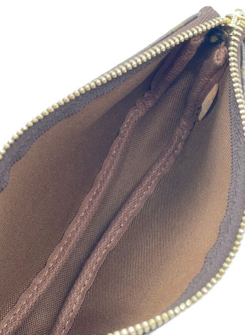 LOUIS VUITTON（ルイ ヴィトン）LOUIS VUITTON (ルイ ヴィトン) ミニポシェットアクセソワール ブラウン サイズ:-の古着・服飾アイテム