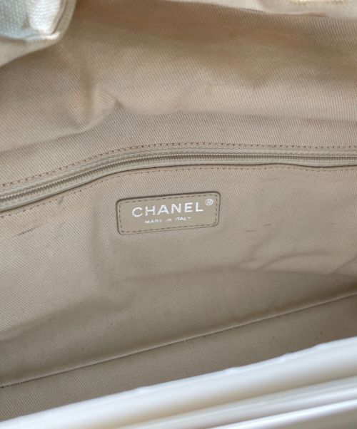 CHANEL（シャネル）CHANEL (シャネル) ラフィア2WAYショルダーバッグ ベージュ サイズ:-の古着・服飾アイテム