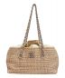CHANEL (シャネル) ラフィア2WAYショルダーバッグ ベージュ サイズ:-：158000円