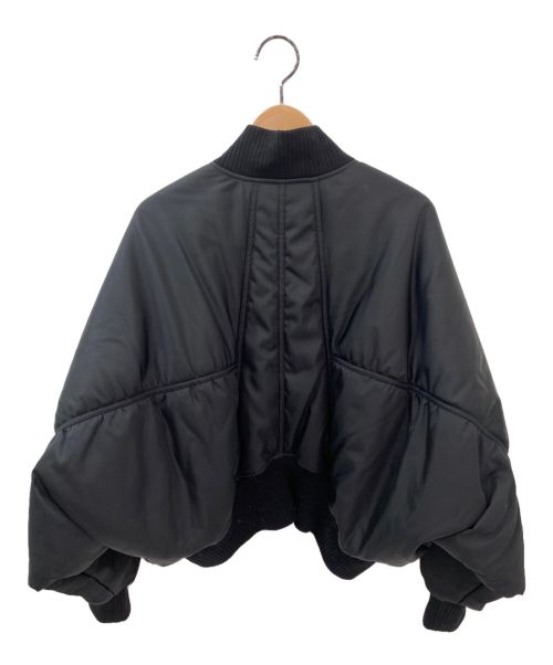 VALENTINO（ヴァレンティノ）VALENTINO (ヴァレンティノ) MA-1ジャケット ブラック サイズ:36の古着・服飾アイテム