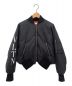 VALENTINO（ヴァレンティノ）の古着「MA-1ジャケット」｜ブラック