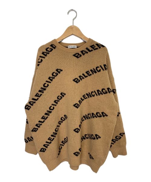 BALENCIAGA（バレンシアガ）BALENCIAGA (バレンシアガ) ロゴニット サイズ:Mの古着・服飾アイテム