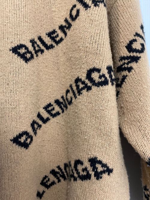 BALENCIAGA（バレンシアガ）BALENCIAGA (バレンシアガ) ロゴニット サイズ:Mの古着・服飾アイテム