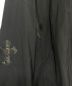 中古・古着 CHROME HEARTS (クロムハーツ) クロスパッチキルティングフーデッドジャケット ブラック サイズ:Ｌ：278000円