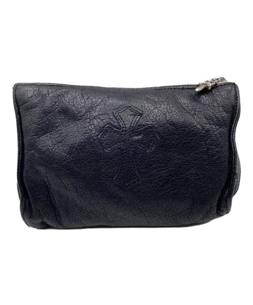 CHROME HEARTS（クロムハーツ）CHROME HEARTS (クロムハーツ) ポーチ ブラックの古着・服飾アイテム