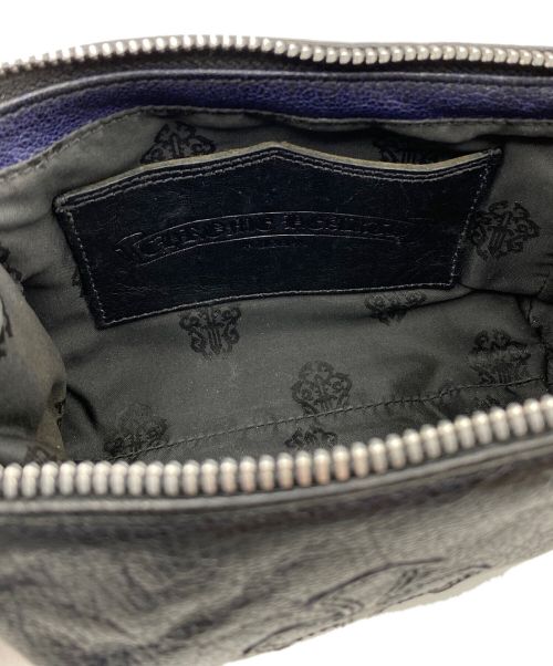 CHROME HEARTS（クロムハーツ）CHROME HEARTS (クロムハーツ) ポーチ ブラックの古着・服飾アイテム