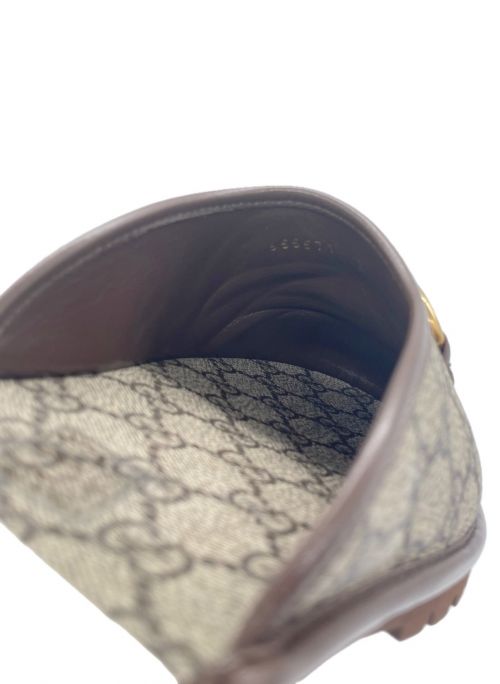 GUCCI（グッチ）GUCCI (グッチ) ホースビット付きスリッパ ベージュ サイズ:7の古着・服飾アイテム