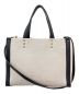 VALENTINO (ヴァレンティノ) ガラヴァーニVLTN ロックスタッズ2WAYトートバッグ アイボリー×ブラック サイズ:-：72800円
