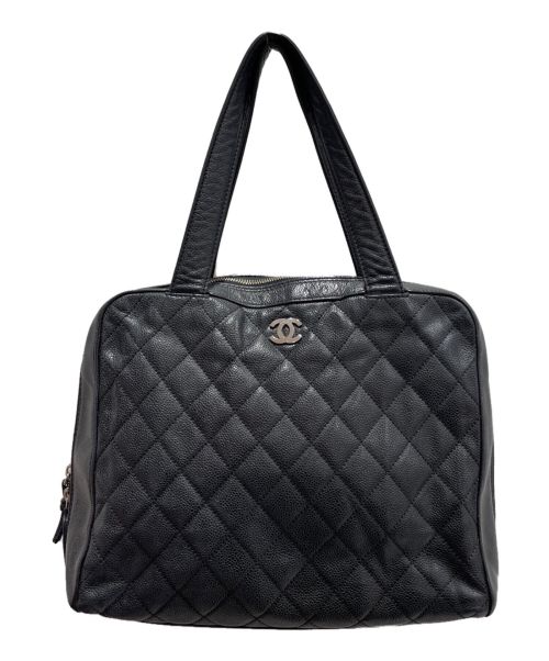 CHANEL（シャネル）CHANEL (シャネル) マトラッセハンドバック ブラック サイズ:-の古着・服飾アイテム