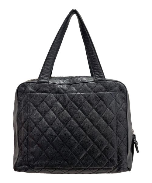 CHANEL（シャネル）CHANEL (シャネル) マトラッセハンドバック ブラック サイズ:-の古着・服飾アイテム