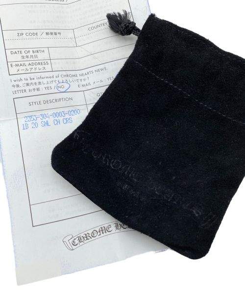CHROME HEARTS（クロムハーツ）CHROME HEARTS (クロムハーツ) CHクロス　クロスボールネックレス サイズ:20インチの古着・服飾アイテム