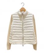 MONCLERモンクレール）の古着「CARDIGAN TRICOT」｜ホワイト