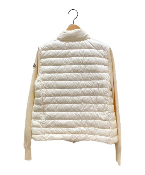 MONCLER（モンクレール）MONCLER (モンクレール) CARDIGAN TRICOT ホワイト サイズ:XSの古着・服飾アイテム