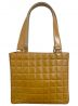 CHANEL (シャネル) パテントハンドバッグ ブラウン サイズ:-：40800円