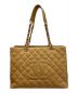 CHANEL（シャネル）の古着「チェーントートバッグ」｜ベージュ