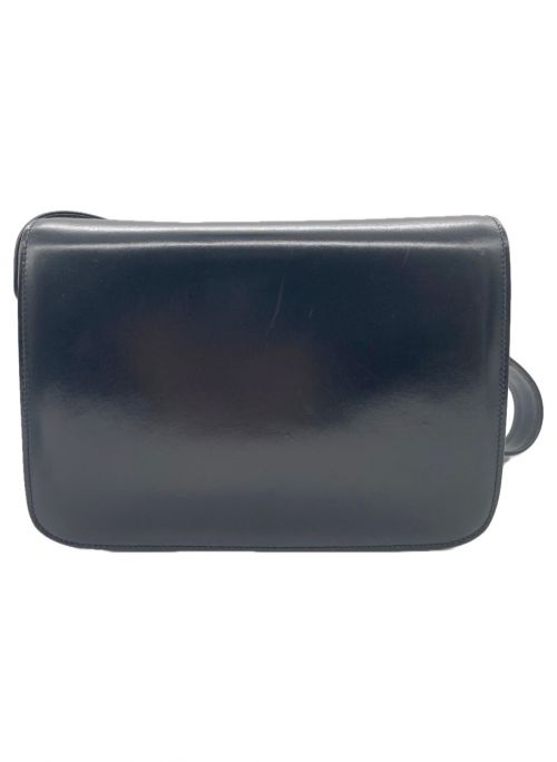 CELINE（セリーヌ）CELINE (セリーヌ) ブラゾン金具カーフショルダーバッグ ブラック サイズ:-の古着・服飾アイテム