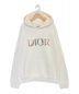 Dior（ディオール）の古着「DIOR Flowers Logo Hoodie」｜ホワイト
