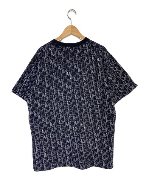 Dior（ディオール）Dior (ディオール) Oversized Dior Oblique Beaded  ネイビー サイズ:XXLの古着・服飾アイテム