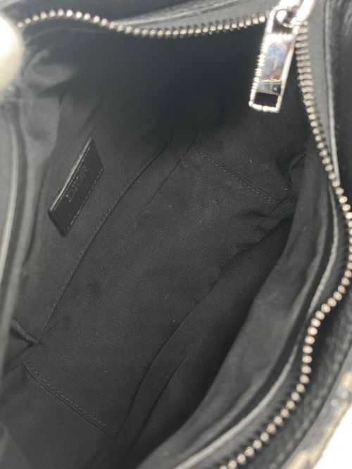 Christian Dior（クリスチャン ディオール）Christian Dior (クリスチャン ディオール) SADDLEミニソフトバッグ ネイビー サイズ:-の古着・服飾アイテム