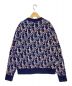 Dior (ディオール) Oblique Wool Jacquard Sweater ネイビー サイズ:XL：105000円