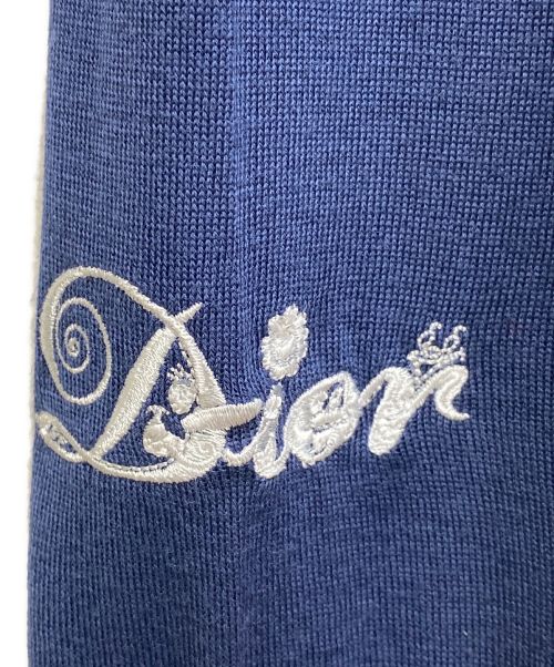 Christian Dior（クリスチャン ディオール）Christian Dior (クリスチャン ディオール) PULL ML CL COLR CARRE ネイビー サイズ:XXLの古着・服飾アイテム