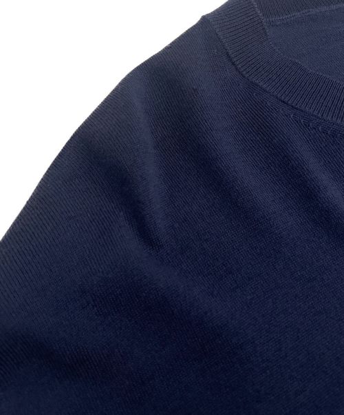 Christian Dior（クリスチャン ディオール）Christian Dior (クリスチャン ディオール) PULL ML CL COLR CARRE ネイビー サイズ:XXLの古着・服飾アイテム