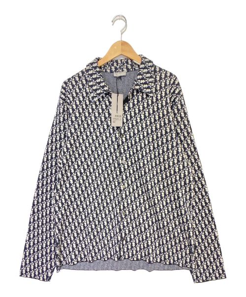 Dior（ディオール）Dior (ディオール) Dior Oblique Overshirt ホワイト サイズ:XXLの古着・服飾アイテム