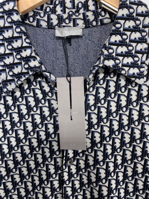 Dior（ディオール）Dior (ディオール) Dior Oblique Overshirt ホワイト サイズ:XXLの古着・服飾アイテム