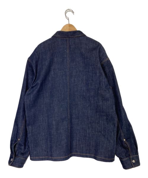 Dior（ディオール）Dior (ディオール) BLOUSON OVERSHIRT インディゴ サイズ:50の古着・服飾アイテム