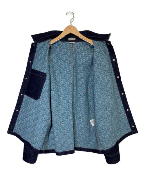 Dior（ディオール）Dior (ディオール) BLOUSON OVERSHIRT インディゴ サイズ:50の古着・服飾アイテム