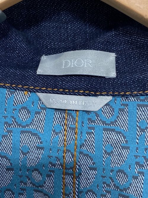 Dior（ディオール）Dior (ディオール) BLOUSON OVERSHIRT インディゴ サイズ:50の古着・服飾アイテム