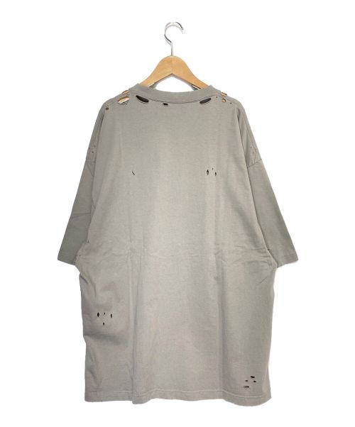 BALENCIAGA（バレンシアガ）BALENCIAGA (バレンシアガ) 21AW Wide Fit T-Shirt グレー サイズ:XXSの古着・服飾アイテム