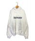 BALENCIAGA（バレンシアガ）の古着「Destroyed Hoodie」｜ホワイト