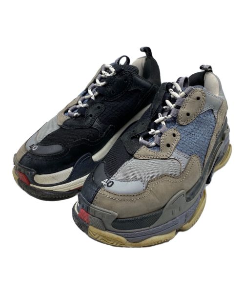 BALENCIAGA（バレンシアガ）BALENCIAGA (バレンシアガ) TRIPLE S Split Trainers サイズ:USA7の古着・服飾アイテム