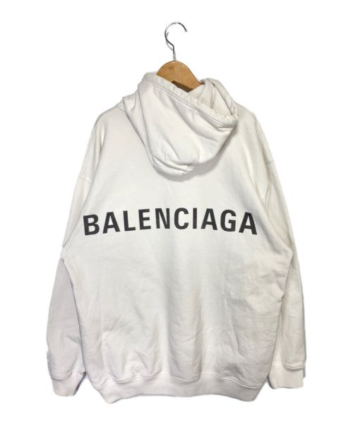 BALENCIAGA（バレンシアガ）BALENCIAGA (バレンシアガ) パーカー ホワイト サイズ:XSの古着・服飾アイテム