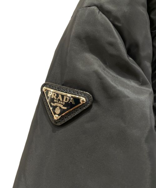 PRADA（プラダ）PRADA (プラダ) ダウンジャケット ネイビー サイズ:38の古着・服飾アイテム