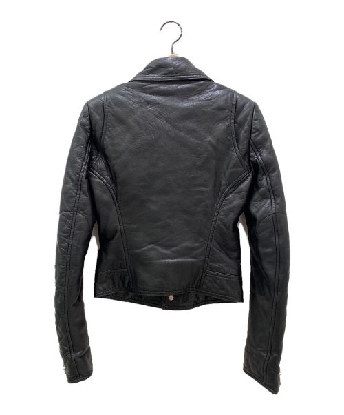 BALENCIAGA（バレンシアガ）BALENCIAGA (バレンシアガ) ライダースジャケット ブラック サイズ:34の古着・服飾アイテム