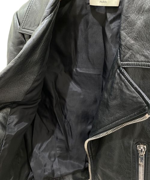 BALENCIAGA（バレンシアガ）BALENCIAGA (バレンシアガ) ライダースジャケット ブラック サイズ:34の古着・服飾アイテム