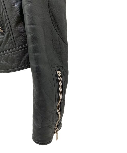 BALENCIAGA（バレンシアガ）BALENCIAGA (バレンシアガ) ライダースジャケット ブラック サイズ:34の古着・服飾アイテム