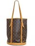 LOUIS VUITTON（ルイ ヴィトン）の古着「バケットGM」｜ブラウン