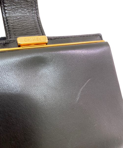 CHANEL（シャネル）CHANEL (シャネル) 二つ折り財布 ブラック サイズ:-の古着・服飾アイテム