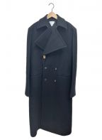BOTTEGA VENETAボッテガベネタ）の古着「20AW ダブルウールコート」｜ブラック