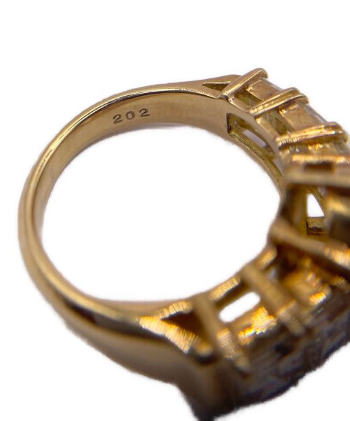 NO BRAND JEWELRY（ノーブランドジュエリー）NO BRAND JEWELRY (ノーブランドジュエリー) ダイヤモンドリング/ストーンリング サイズ:13号の古着・服飾アイテム